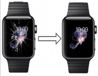 Troca de vidro touch da tela Apple Watch Serie 2 38mm